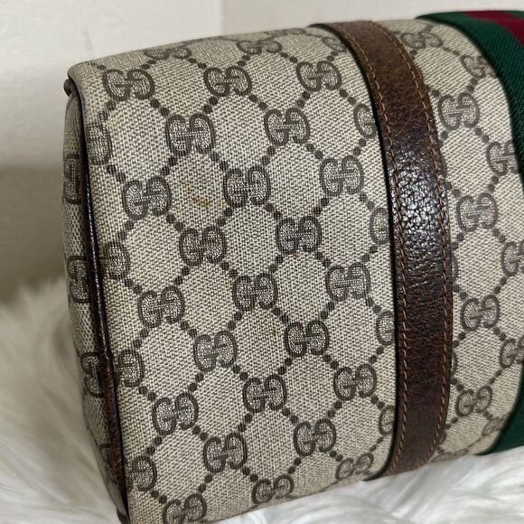 💯Authentic Gucci Boston Handbag with Cherryline 🍀 - Picture 10 of 16